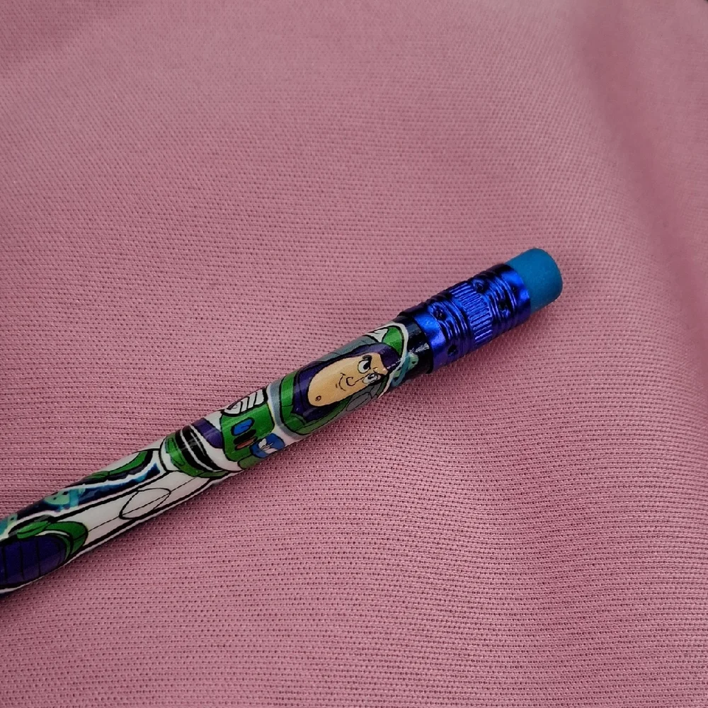 Buzz Lightyear Themed Pencil with Blue Eraser